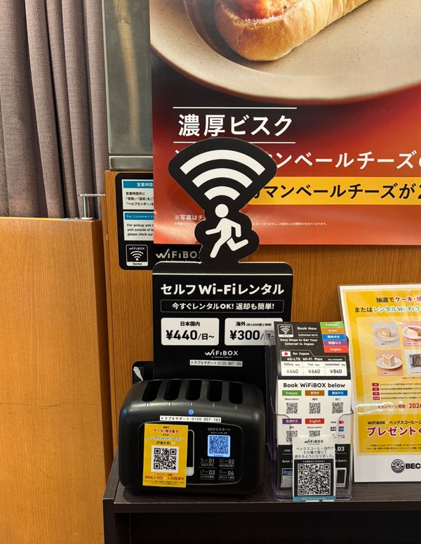 Photo de l'installation à Higashi-Totsuka Station (BECK'S COFFEE SHOP Higashitotsuka)