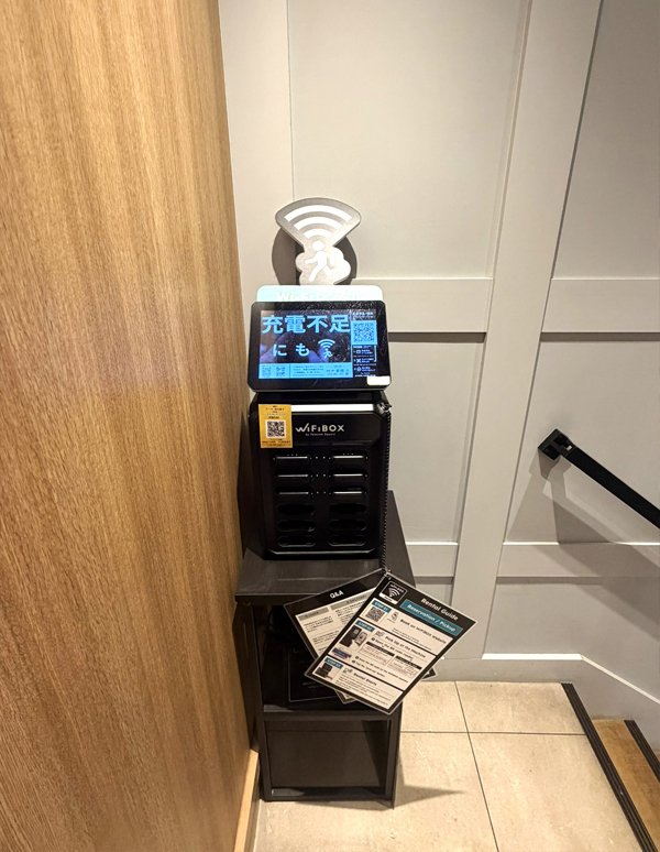 Installation photo at Musashi-Kosugi Station (BECK'S COFFEE SHOP Musashikosugi kitaguchi)