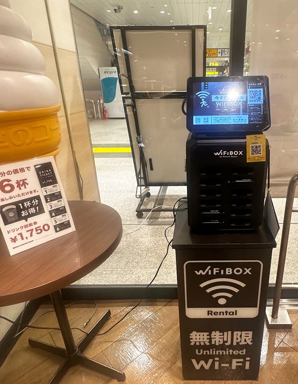 Takasaki Station（BECK'S COFFEE SHOP Takasaki）的安裝照片