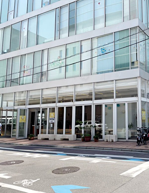 Exterior view of Around Oita Station (honeycomb plaza)