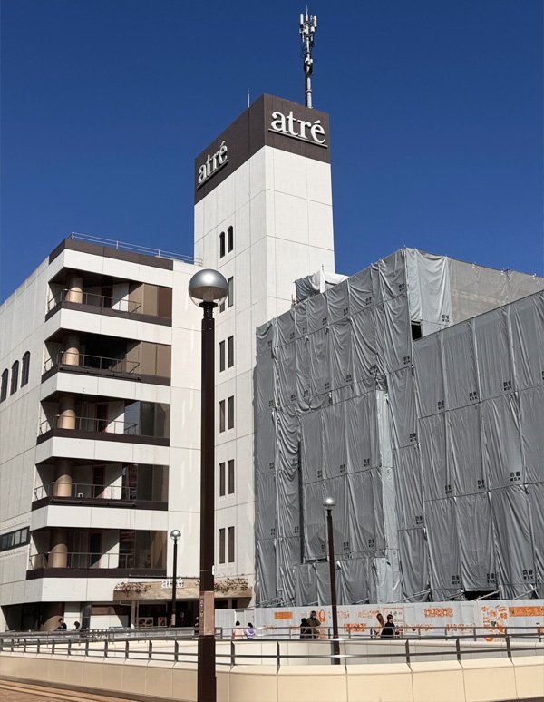 Vue extérieure de Matsudo Station (atre Matsudo)